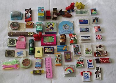 1980's VINTAGE ERASER/RUBBER COLLECTION | #244939965