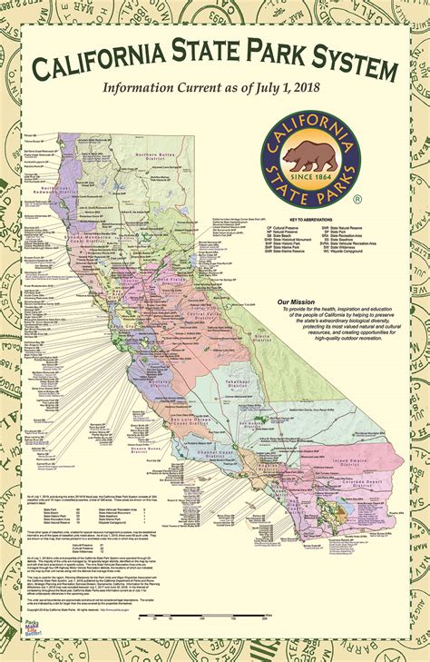 Map Of California State Parks – Verjaardag Vrouw 2020