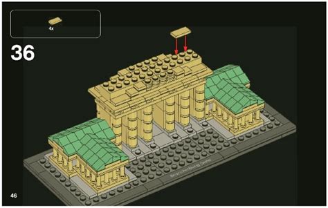 LEGO 21011 Brandenburg Gate Instructions, Architecture - Landmark Series