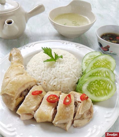 Nasi Ayam Hainan Spesial Lezat Praktis - Resep | ResepKoki