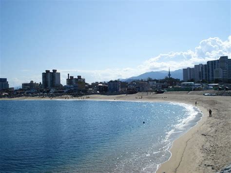 Sokcho Beach, South Korea Sokcho, Yoonmin, Saltwater, South Korea, Sand ...