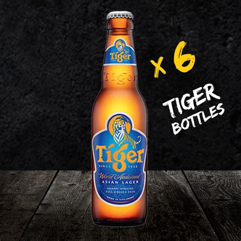 12 Tiger Bottles (325mlx 12) - The Beer Factory