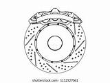 Sketch Brake Caliper Vector Stock Royalty Free 1112527061  sketch template