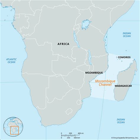 Mozambique On Map Of Africa - Almire Marcelia