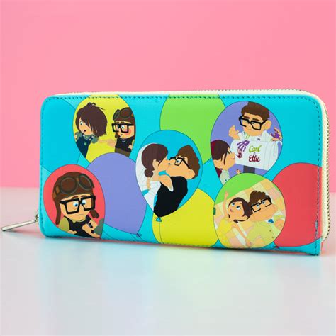 Loungefly x Disney Pixar Up Carl and Ellie Balloon Moments Wallet