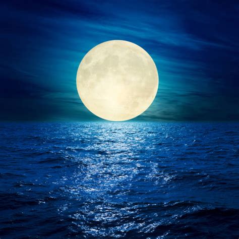 Moon Over Water Stock Photos, Pictures & Royalty-Free Images - iStock