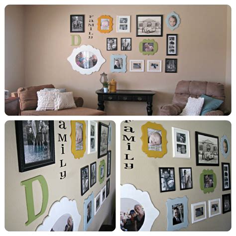 Creative Photo Collage Ideas for Hallway Decor