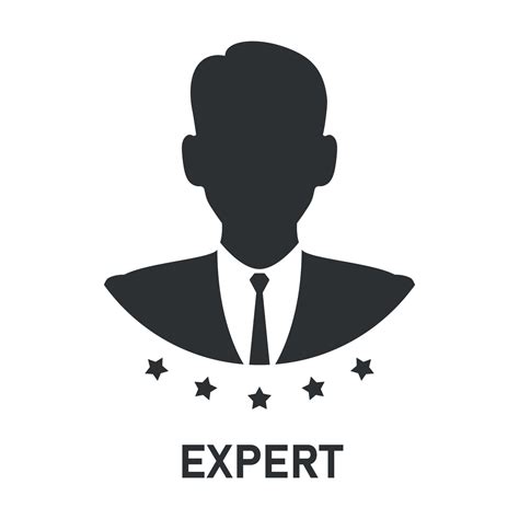 Professional man Expert icon. Business Advice. Decision support. Employment services icon ...