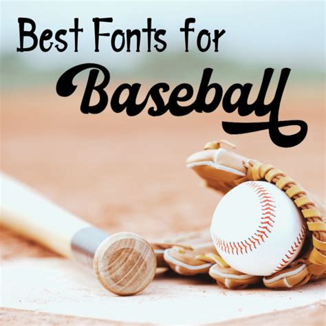 Top 35 Best Baseball Fonts - Website Tips and Tutorials