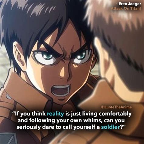 9+ CRAZY Eren Yeager Quotes - AOT (HQ Images) | QTA | Attack on titan, Eren jaeger, Anime quotes ...