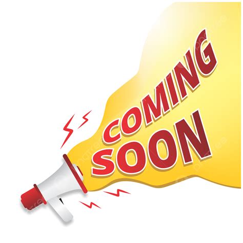 Coming Soon Clipart Transparent PNG Hd, Announcement With Coming Soon Vector, Announcement ...