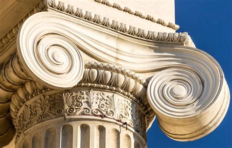 In Architecture, what are the Different Types of Column Capitals?