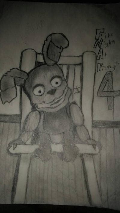 plushtrap fnaf 4 drawing. by numNAM12 on DeviantArt