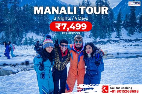 Manali tour package - TickYourTour