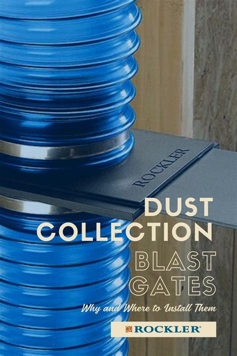 Why and Where to Install Dust Collection Blast Gates? in 2021 | Dust ...