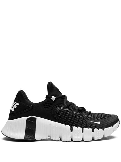 Nike Free Metcon 4 "black-white" Sneakers | ModeSens