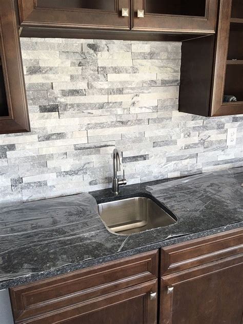 10+ Stacked Stone Backsplash Kitchen – DECOOMO