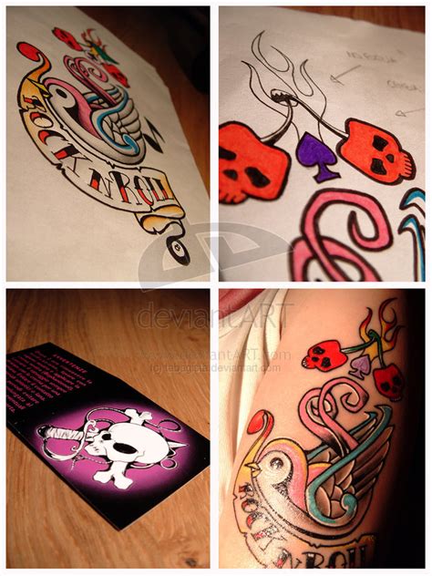 Tattoo Styles For Men and Women: Rockabilly Tattoo Styles Gallery