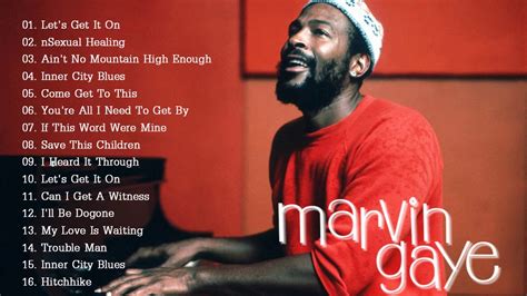 Marvin gaye anthology album cover - halopowen