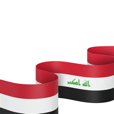 Iraq flag design national independence day banner element transparent background png 11345842 PNG