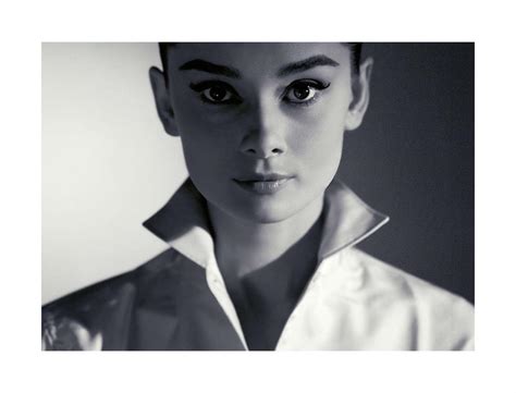 Audrey Hepburn Black and White Framed Wall Art (32 x 24") | Iconic Photography