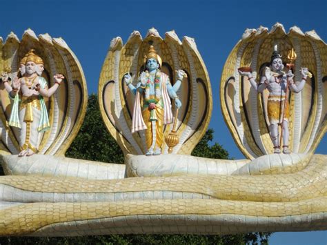 Spiritual Heritage of India: Trimurti Statues(Brahma Vishnu and ...