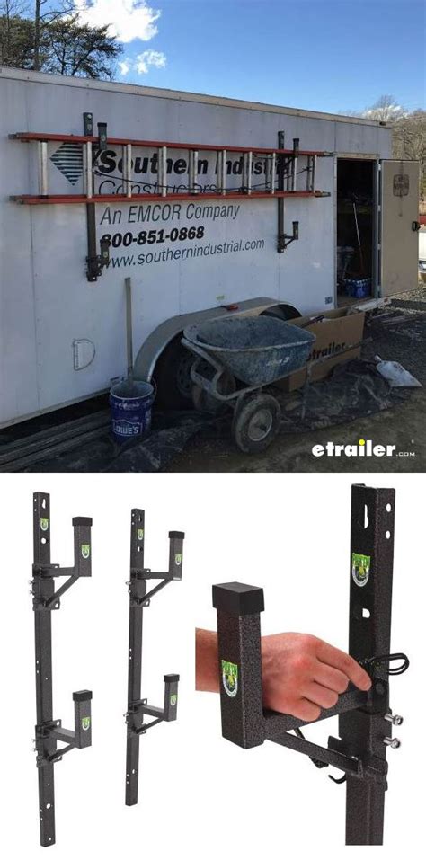 Pack'em Ladder Rack for Exterior Side Wall of Enclosed Trailer - Qty 2 ...