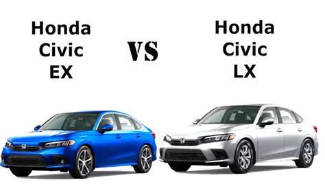 Honda Civic EX Vs LX: How They Differ From Each Other?