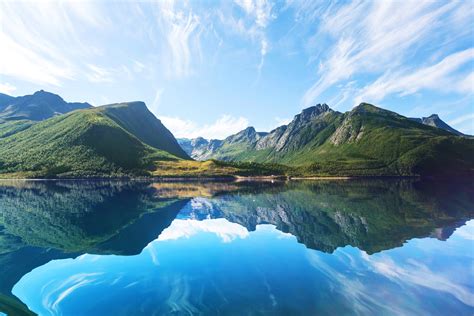 norway, Lake, Mountains, Sky, Water, Nature Wallpapers HD / Desktop and Mobile Backgrounds