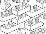 Blocks Coloring Pages sketch template