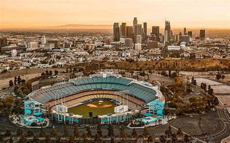 Dodger Stadium, Elysian Park, Los Angeles, California, MLB, Los Angeles ...