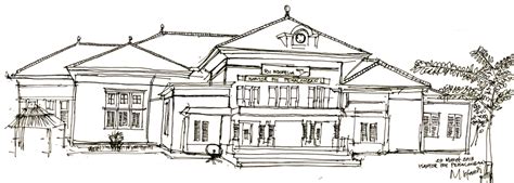 Kantor Pos Pekalongan Dalam Sketsa - Andy Oz