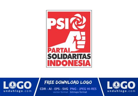 Logo Partai PSI - Download Vector CDR, AI, PNG.