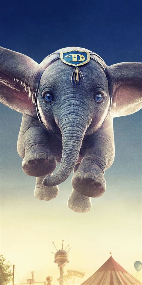 staggering wallpaper Flying elephant Dumbo 2019 movie wallpaper | Elephant, Cartoon elephant ...