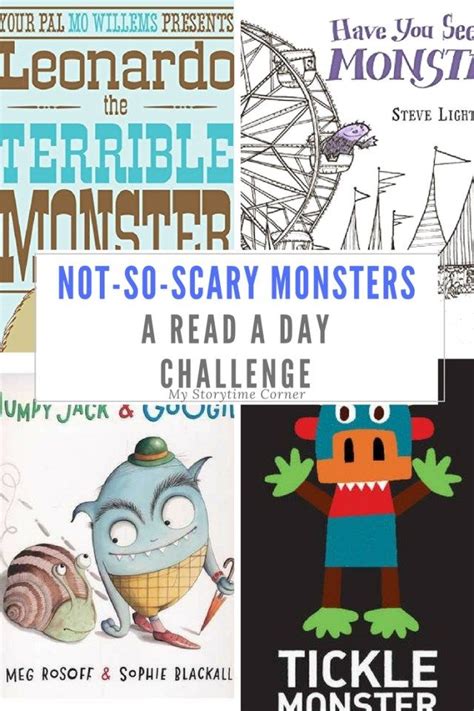 The Best Not-So-Scary Monster Books for Kids - My Storytime corner | Book reviews for kids ...