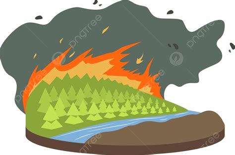 Cartoon Wildfire PNG, Vector, PSD, and Clipart With Transparent Background for Free Download ...