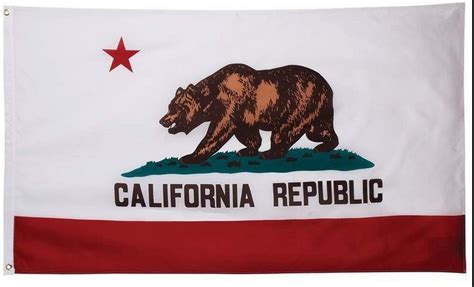 New California Republic Flag-3x5ft Banner-100% polyester - flagsshop