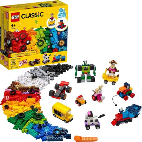 LEGO Classic Bricks and Wheels 11014 Building Toy India | Ubuy