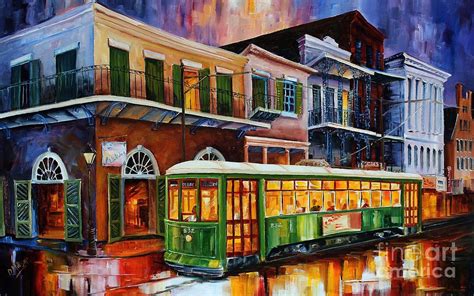 New Orleans Old Desire Streetcar Painting by Diane Millsap - Fine Art ...