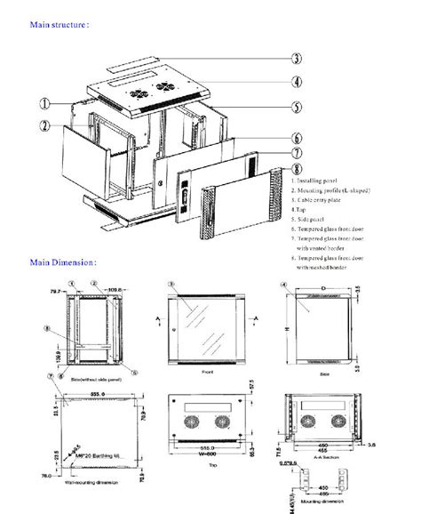 wall mount rack enclosure cabinet Latitude