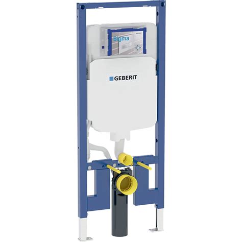 Geberit Duofix Wall Hung 980mm WC Frame Blue And Sigma Concealed ...