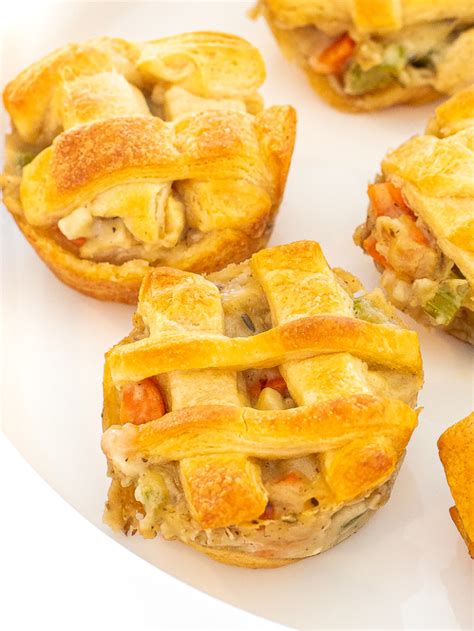 Mini Chicken Pot Pies - Chef Savvy