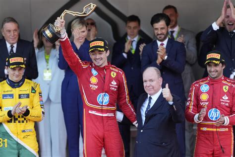 Ferrari's Charles Leclerc wins F1 Monaco GP after 1st lap crash takes ...