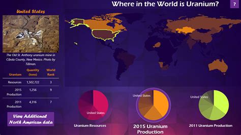 Uranium: Interactive World Map | Tangerine Development