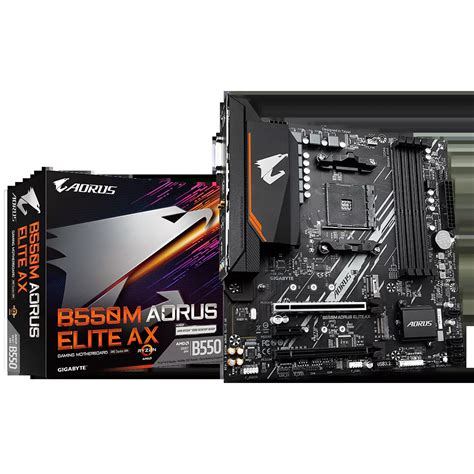 Gigabyte B550M Aorus Elite AX Gaming Motherboard | Bermor Techzone