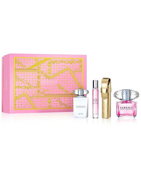 Versace 4-Pc. Bright Crystal Gift Set & Reviews - All Perfume - Beauty - Macy's