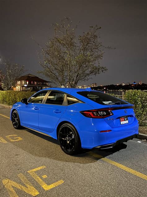 Just purchased a 2022 Civic Sport Hatch (Boost Blue) | CivicXI - 11th ...