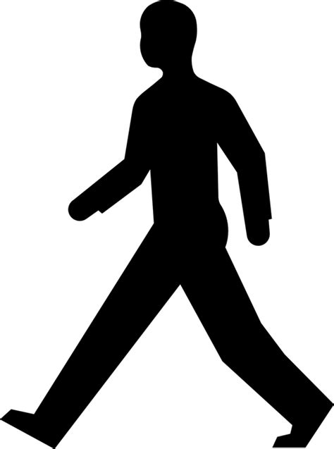 Download Pedestrian, Walking, Man. Royalty-Free Vector Graphic - Pixabay