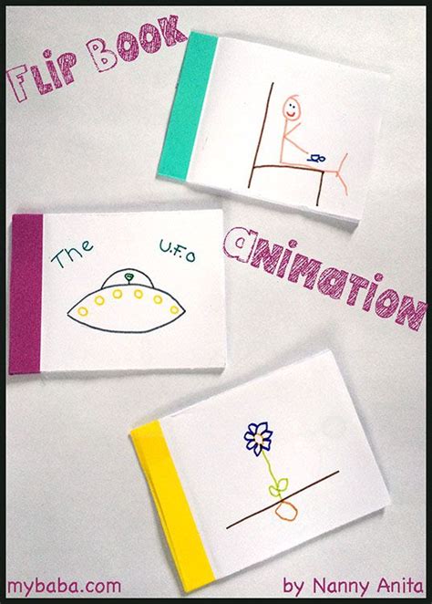 How To Make Animation Flip Books With Children | Flip book, Flip books art, Flip book animation