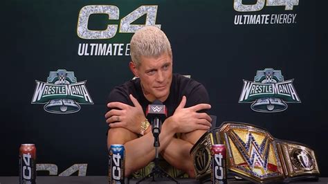 Cody Rhodes Shares What He Would Tell His Father After WWE Championship Win - Wrestlezone